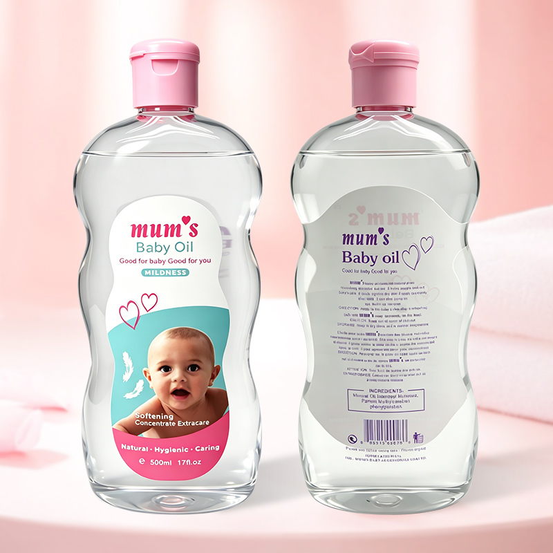 natural plant based baby massage oil