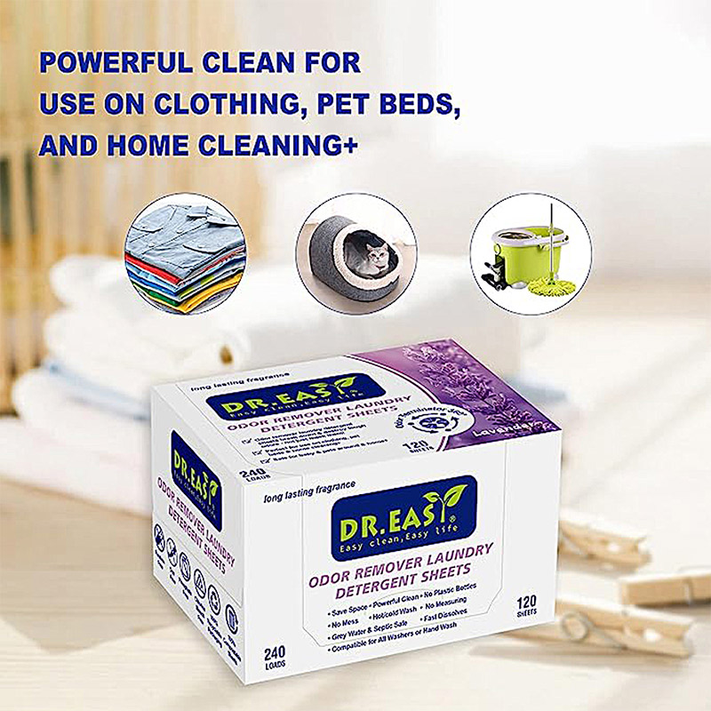 plastic free laundry sheets
