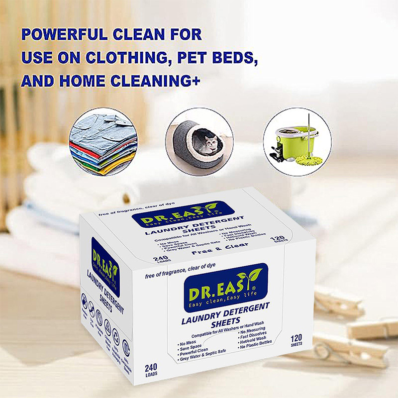 unscented laundry detergent sheets