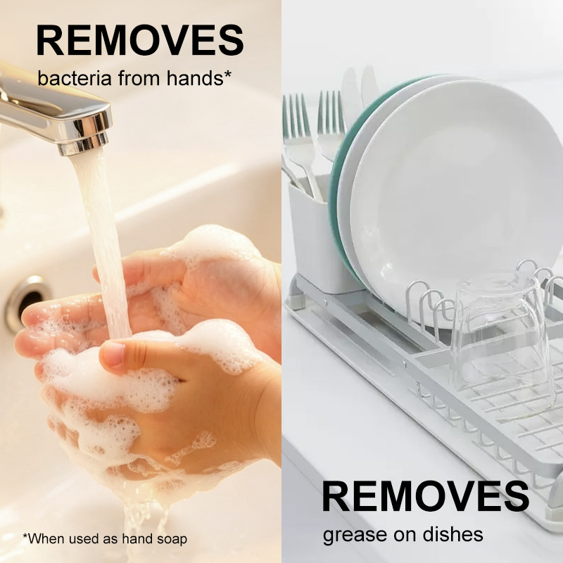lemon antibacterial dish cleaner