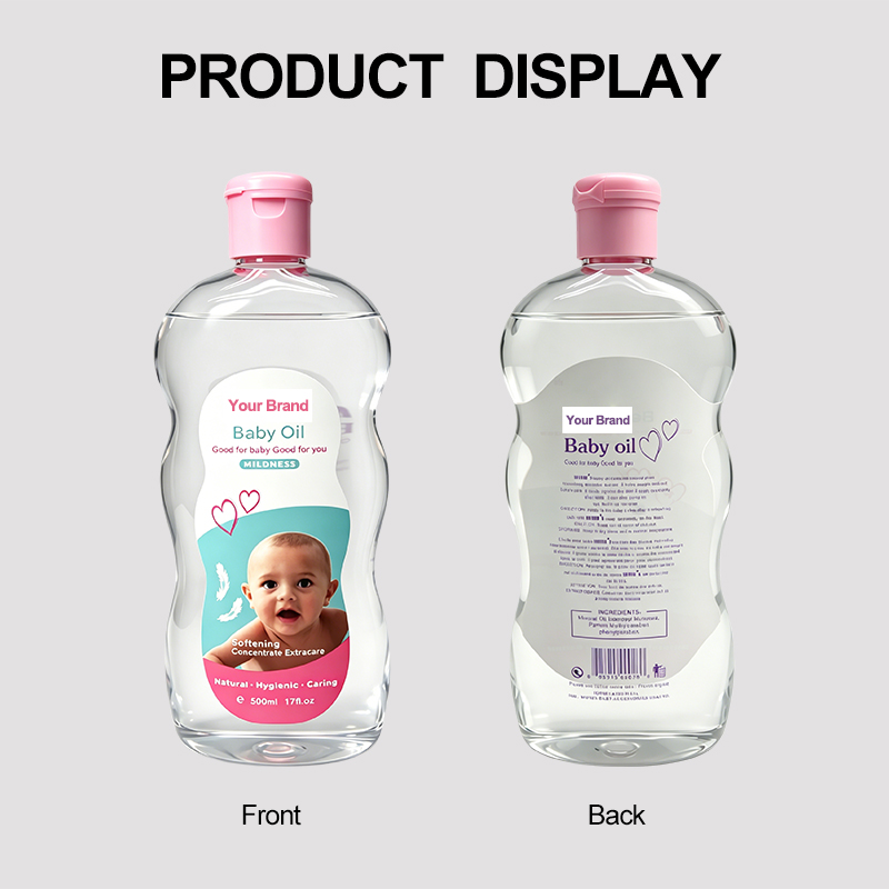 natural plant based baby massage oil